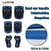LANOVAGEAR Toddler Helmet for 3-8 Years Kids Helmet Knee Elbow Pads Wrist Guards Adjustable Bike Skating Skateboard Helmet for Kids