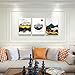 3 Pieces wall art for bedroom canvas prints artwork bathroom wall decor abstract sunrise and sunset scenery picture watercolor painting posters office living room Contemporary Pictures home decor art