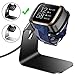 CAVN Charger Dock Compatible with Fitbit Versa 2, Charging Cable Dock Station Base Cradle with 4.5ft USB Cord Replacement Accessories for Versa 2 Smart Watch (Black)