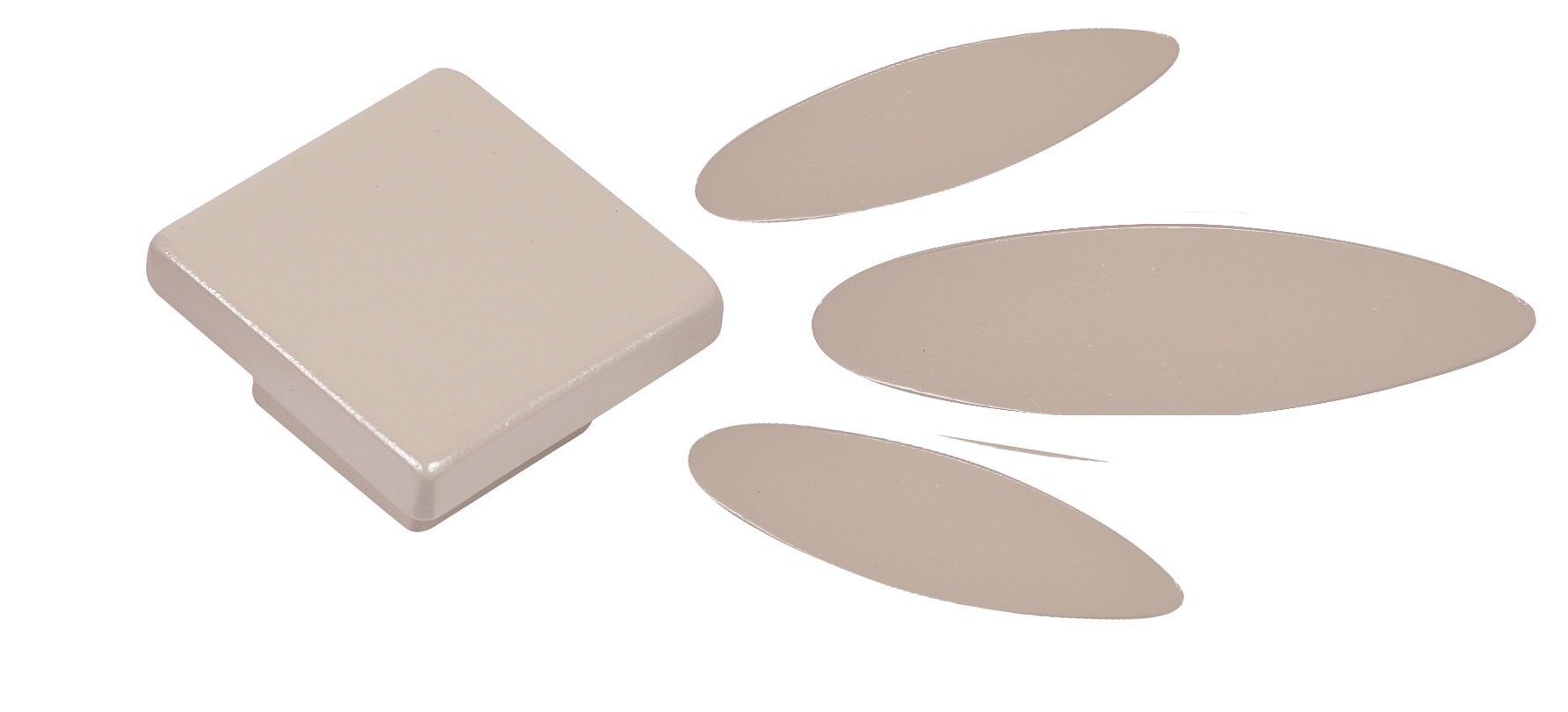 Poyetmotte 1600200 Petals with Buttons for Cabinet, Mole, Multicolor, One Size