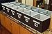 Storage Cube Box, Fabric Storage Bin By StorageWorks, Espresso, Medium, 6-Pack, 10.6x10.6x11.0 inches
