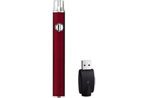 micborve Thread Soldering Iron Kits 3 Gear Adjustable Voltages 650/1100mAh Battery Cart Pen with USB Adapter Welding Tool Kits Red 1100mah