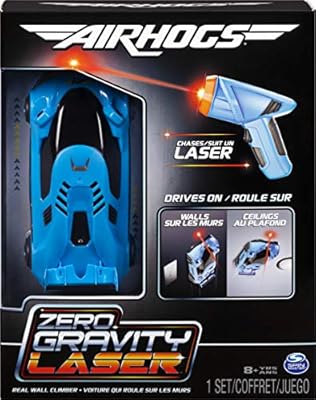 air hogs zero gravity laser racer blue