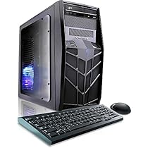 CybertronPC Trooper-X6 Gaming Desktop (AMD A4-6300 3.7GHz Dual-Core Processor, 8GB DDR3 Memory, AMD Radeon HD 8370D Graphics, 1TB Hard Drive, Windows 10 Home 64-Bit) Black
