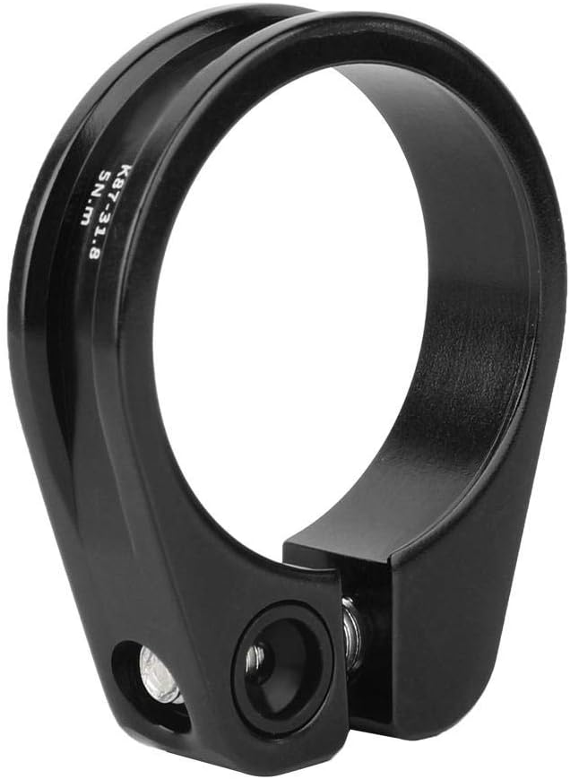 VGEBY1 Bike Seatpost Clamp Bicycle Seat Tube Clip Aluminum alloy Quick Release Clamp Seat Lock for 31.8mm Mountain Road Bike Tube