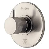 Pfister R78-9VUK R78-9VUK Tub and Shower 3/4-Inch Thermostatic Volume Control Trim Kit, Brushed Nickel