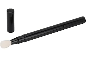 Dual Eyeshadow Brush - Retractable, Portable Double Ended Eye Makeup Brush for Outdoor Travel, Soft Bristles, Easy to Apply w
