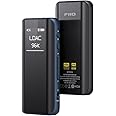 FiiO BTR15 Headphone Amps Bluetooth 5.1 Receiver High Resolution 384K/32Bit Native DSD256 USB DAC Supports LDAC/aptX HD/MQA for Smartphones/PC/Car/Home Audio (Blue)