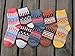 Xuanf 5Pack Womens Vintage Thick Knit Warm Casual Wool Crew Winter Socks,Multicolor (Multicolor-2)