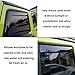 ALAVENTE Side Window in-Channel Deflectors Ventvisor Visors for Jeep Wrangler Unlimited JK 2007-2018 4 Door, Wind Rain Shade Visor Guard for 4-Door Jeep Wrangler JK 07-18 4Pcs (Not for JL)