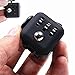 Fidget Cube & 360° Tri Fidget Hand Spinner - Anxiety Attention Decompress Toy - Relieves Anxiety for Children and Adults - Stress Reliever(Black)