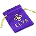 | ELYA Women's Stainless Steel Polished Heart Charm Bracelet - 7.5