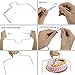 Cake Decorating Supplies 9 Inch Springform Round cake pans 24 Piping Nozzles Cake Stand 11 Inch Cake Turntable,2 Icing Spatula and 3 Icing Smoother,Pastry Bag,Cutter,Flower Lifter,Cheese spatula