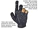 CLC Custom Leathercraft 124M Workright Flex Grip Work Gloves, Shrink Resistant, Improved Dexterity, Tough, Stretchable, Excellent Grip,Black,Medium
