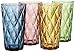 ARTLAND High Gate 14 oz Assorted Colors Highball in a Gift Box (Set of 4), Small, Glass, 30031