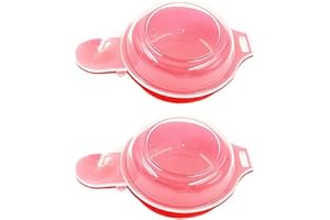 2pcs Microwave Egg Cooker Microwave Egg Cooking Kit