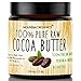 Molivera Organics Cocoa Butter Raw Organic 100% Pure Raw Premium Grade A Natural Cocoa Butter 16 oz. - Best for DIY Lip Balm, Sticks, Face, Skin, Hair and Stretch Marks