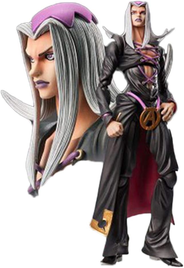 Apehuyuan Anime Figure JoJo's Bizarre Adventure PVC Figure Statue Action Collectible Figure Toys, Gift for Fan Anime(Leone Abbacchio)