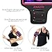 Galaxy S10 S9 S8 Armband, JEMACHE Gym Running Exercises Workouts Phone Arm Band for Samsung Galaxy S10/S9/S8/S7 Edge (Rosy)