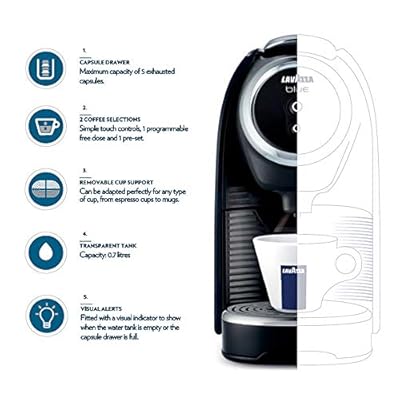 Buy Lavazza Blue Classy Mini Single Serve Espresso Coffee Machine Lb 300 5 3 X 13 X 10 2 Online In Georgia B07rvdjw56