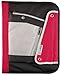 Mead PRO Platinum Zipper Binder, 3 Ring Binder, D-Ring, 1.5 Inch, Red (72000)