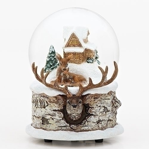 Snow Globe Deer Home & Kitchen