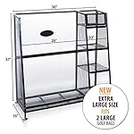 Milliard-Golf-Organizer-Extra-Large-Size-Fit-2-Golf-Bags-and-Other-Golfing-Equipment-and-Accessories-in-This-Handy-Storage-Rack-Great-Gift-Item