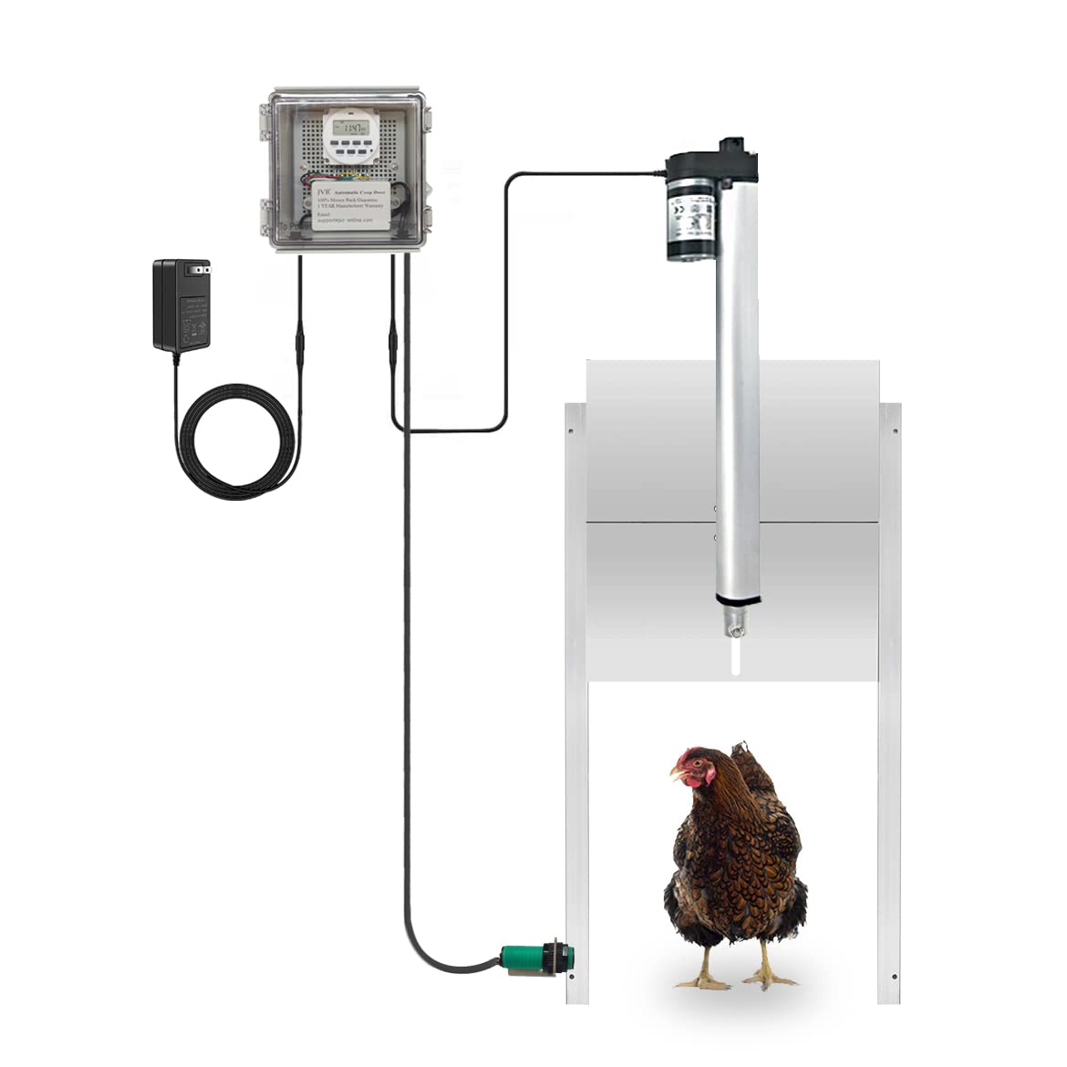 Mua Automatic Chicken Coop Door Opener with Timer, Programmable