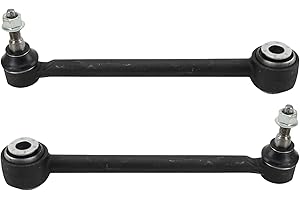 TRQ Rear Upper Driver and Passenger Side Control Arm and Ball Joint Set 2 Piece Compatible with 2009-2017 Ford Expedition 2009-2017 Lincoln Navigator