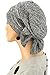 Hats for You Women's Two Way Chemo Cap, Salt and Paper, One Size