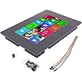 Ferwooh 7.0" Nextion Enhanced HMI USART UART Serial TFT LCD Module Display Capacitive Multi-Touch Panel Touch Display Panel with Enclosure(NX8048K070_011C)