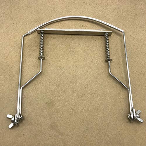 Yuuups Woodwinds Harmonica Holder Mouth Organ Neck Support Metal Bracket For 4-10 Hole