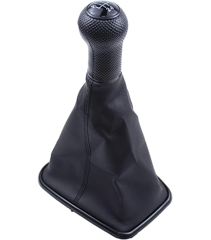 Black Leather Automatic Shift Knob – Fits Nissan 350Z (02-09) & Infiniti FX35/FX45 (03-07)