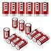 EBL RCR123A Batteries (16 PCS) 750mAh Lithium-ion Rechargeable Batteries for Flashlight Arlo Wireless Security Cameras