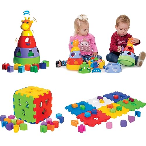 Kit de Brinquedos Educativos Infantil para Bebês Acima de 1 Ano