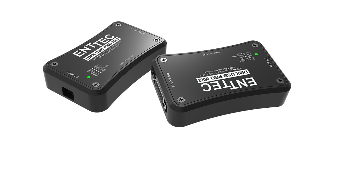 Enttec DMX USB Pro Mk2 70314 Pro2 MIDI & Standalone RDM Lighting