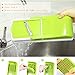 Mandoline Slicer Vegetable Slicer Chopper Dicer - Onion Cutter Chopper Pro - 8 Blades of Squeezer Julienne Slicer Grater -Kitchen Cutter for Multi Veggie, Food, Potato, Tomato, Cucumber, Cheese, Fruit