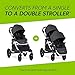 Baby Jogger City Select Stroller | Baby Stroller with 16 Ways to Ride, Goes from Single to Double Stroller | Quick Fold Stroller, Slate