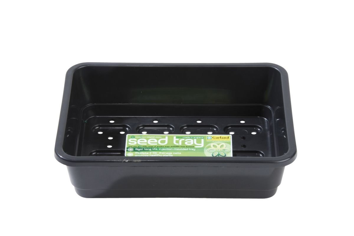 Garland Half-Size Standard Seed Tray, 23cm, green