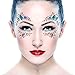 SHINEYES 6 Pcs Festival Party Face Jewels, Rhinestone Face Gems, Halloween Music Festival Birthday Rave Carnival Party Face Stickers