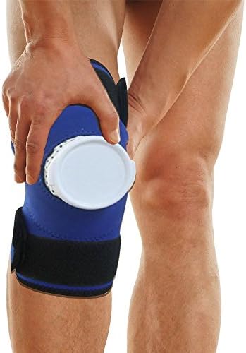 Cdeals Therapuetic Sport Injury Ice Knee Wrap Double Knee Brace