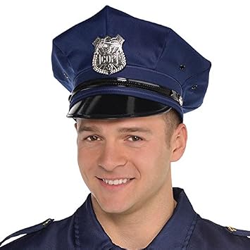 Deluxe Police Hat - Costume Accessory