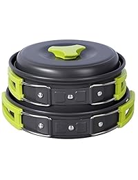 Camping Utensilios de cocina Mess Kit Backpacking