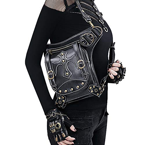 Steampunk Bag Shoulder Bag Waist Bag Leg Arm Bag Vintage