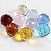 Crystal Ball Prisms Pendant Feng Shui Suncatcher Decorating Hanging Faceted Prism Balls(20mm*10pcs,Clear)