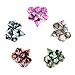 FLASHOWL Polyhedral Dice Set Table Games Dice 5 Sets Dice 5 x 7 with Pouches Die Series D20, D12, D10, D8, D6, D4 DND dice DND RPG MTG Double Colors One Piece, 5 Sets with 5 Colors (35 Pieces)