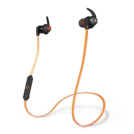Creative Outlier Sports - Kabellose , Schweissresistente In-Ear Kopfhörer, orange