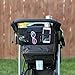 Stroller Organizer + Stroller Hook, Universal fit with Adjustable Straps, Stroller Caddy, Accessories Bag, Stroller Bag, Baby Accessories, Stroller Diaper bag (Black)
