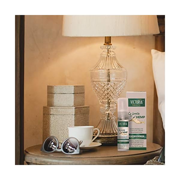 Victoria Beauty Jardin d’Hemp Anti Aging Eye Cream for Wrinkles, Dark Circles, Puffy Eyes and Eye Bags - with Retinol…