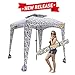 EasyGo Cabana - 6' X 6' - Beach & Sports Cabana Keeps You Cool and Comfortable. Easy Set-up and Take Down. Large Shade Area. More Elegant & Classier Than Beach Umbrella